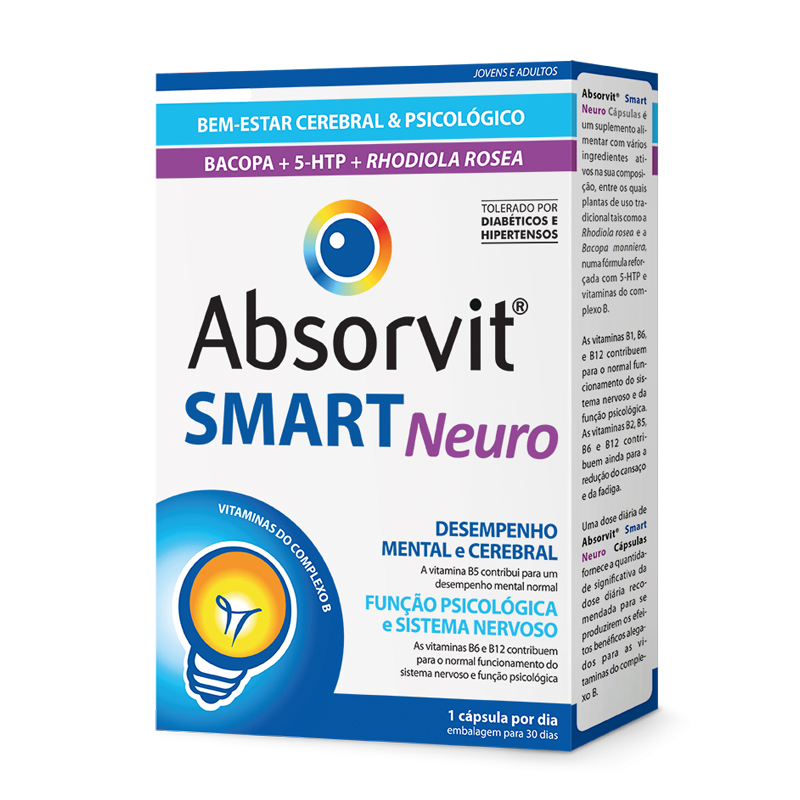 ABSORVIT SMART NEURO CÁPSULAS